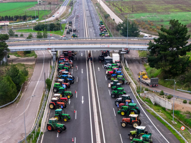 μπλόκα αγρότες 3