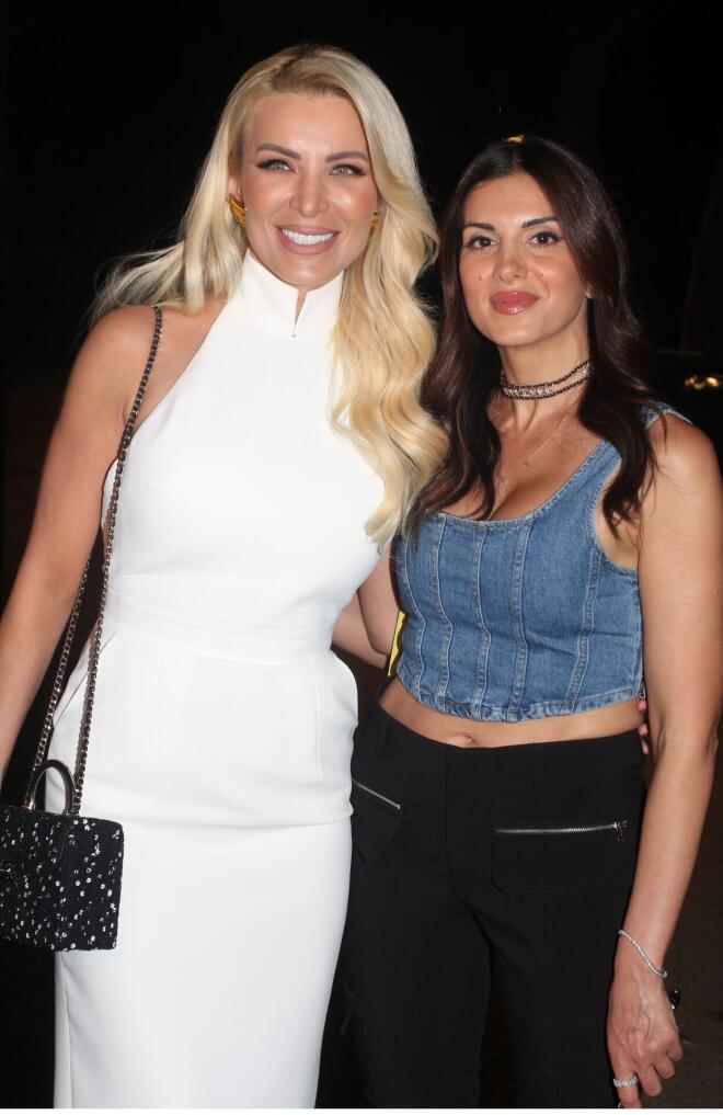 Κατερίνα Καινούργιου και Σταματίνα Τσιμτσιλή/ φωτογραφία από NDP