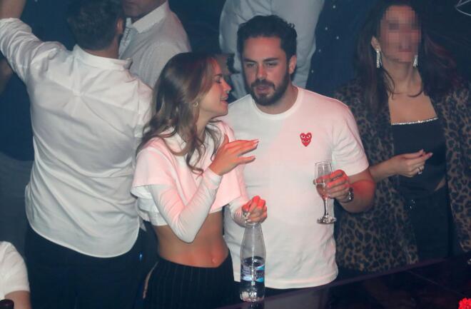 Η Πατρίτσια Περιστέρη και ο Μάρκο Κόχαμπ σε έξοδό τους το 2022/ φωτογραφία από ndpphoto.gr