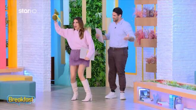 Breakfast@star: Με το «δεξί» στο πλατό της πρώτης εκπομπής του χρόνου!