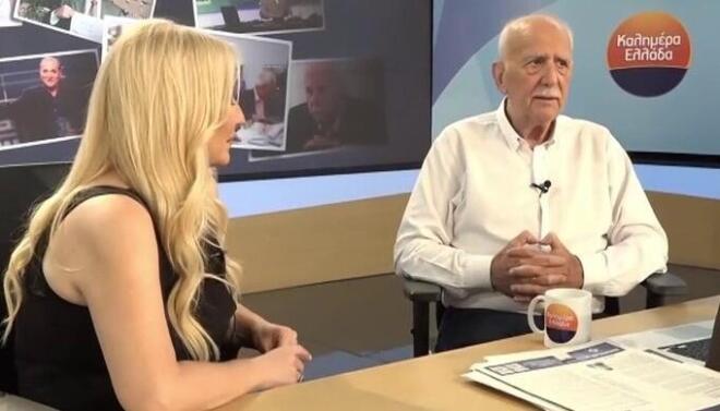 Ο Γιώργος Παπαδάκης με την Αφροδίτη Γραμμέλη