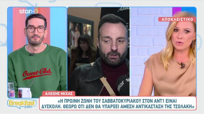 Ελένη Τσολάκη: Πρόωρο τέλος για το «Πρωινό Σαββατοκύριακο»