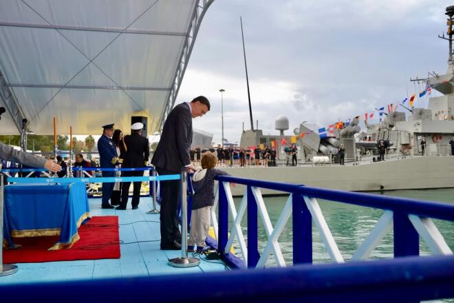 Μπαλατσινού: Με τον Κικίλια και τον γιο τους στον αγιασμό των υδάτων