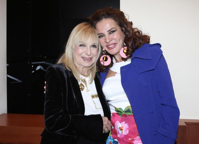 Η Δήμητρα Ματσούκα με την κινηματογραφική Κόμισσα της Φάμπρικας, Άννα Φόνσου