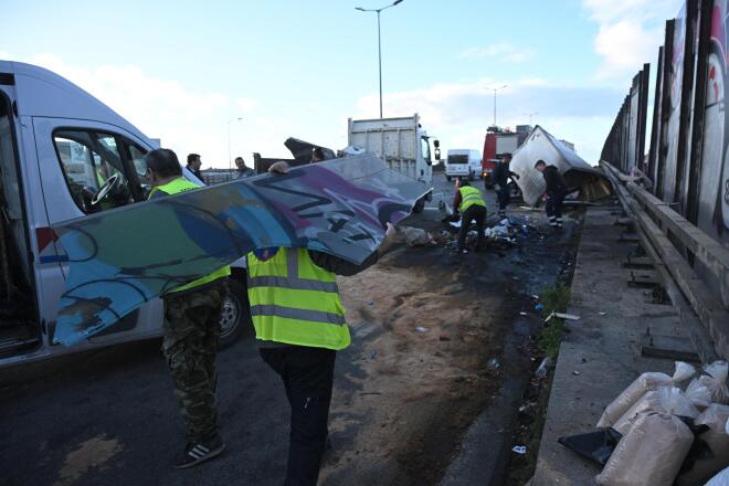 Ταλαιπωρία στον Κηφισό μετά από τροχαίο