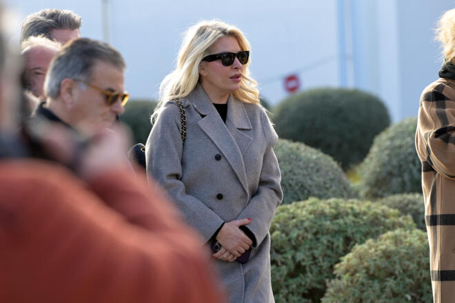 Ελένη Μενεγάκη - Γιάννης Λάτσιος: Μαζί στην κηδεία του Γιώργου Παπαδάκη