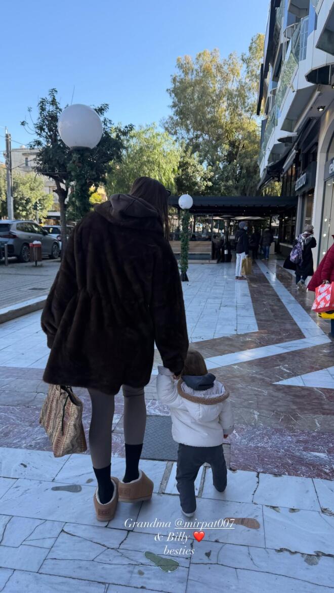 Αλεξάνδρα Νίκα: Φωτογράφισε τη μητέρα της, Μιράντα Πατέρα, με τον γιο της