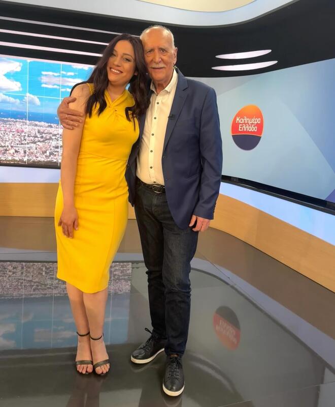 Η Μπάγια Αντωνοπούλου βρέθηκε στην αποχαιρετιστήρια εκπομπή του Γιώργου Παπαδάκη