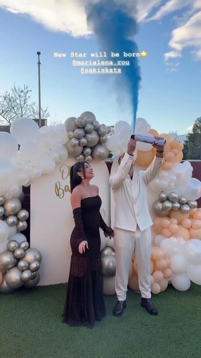 It's a boy για τη Μαριαλένα Ρουμελιώτη και τον Σάκη Κατσούλη! 