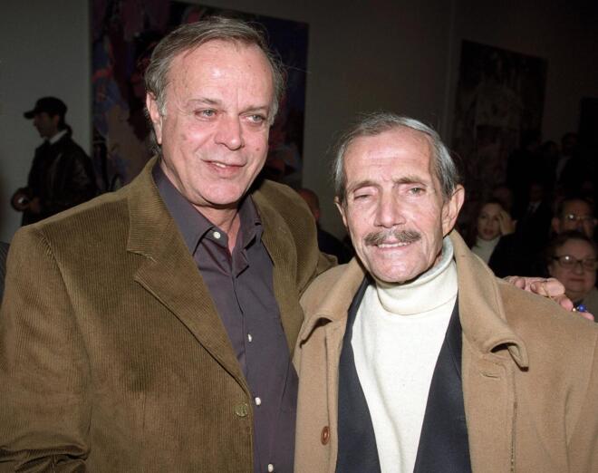 Ο Χρήστος Πολίτης με τον Νίκο Φώσκολο