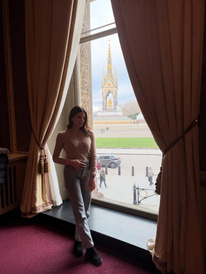 Σταματίνα Τσιμτσιλή: Σύντομο επαγγελματικό ταξίδι στο Λονδίνο