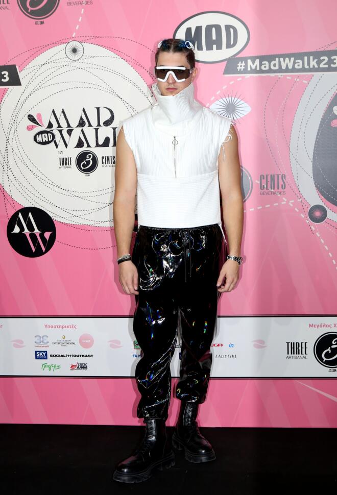 Η εκκεντρική εμφάνιση του Good Job Nicky στα MadWalk 2023 / NDP Photo Agency - Παναγιώτης Κουφαλέξης