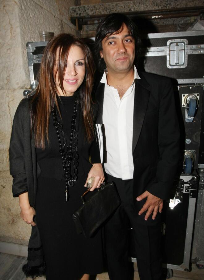 Η Ευρυδίκη κι ο Γιώργος Θεοφάνους σε μουσική παράσταση το 2008