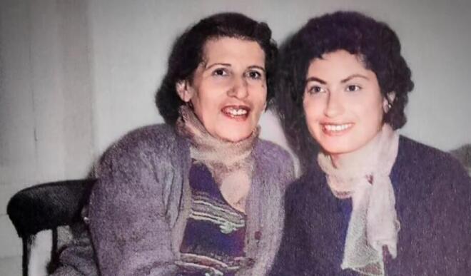 Η Γεωργία Βασιλειάδου με τη μοναχοκόρη της, Φωτεινή/φωτο espressonews