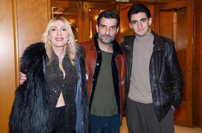 Σμαράγδα Καρύδη- Νίκος Κουρής, με τον γιο του Πέτρο/ NDP ΑΝΔΡΕΑΣ ΝΙΚΟΛΑΡΕΑΣ