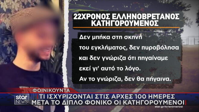 Ο ισχυρισμός του δεύτερου από τους δύο κατηγορούμενους για το έγκλημα στη Φοινικούντα    