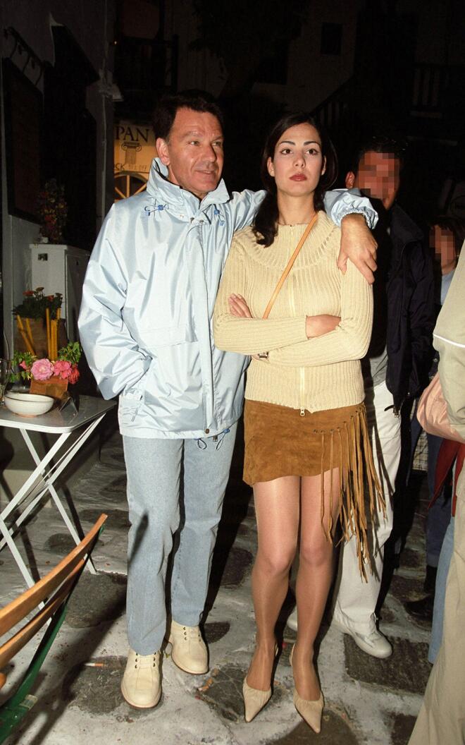 Αλέξης Κούγιας- Εύη Βατίδου στη Μύκονο, το Πάσχα του 2002 / NDP PHOTO