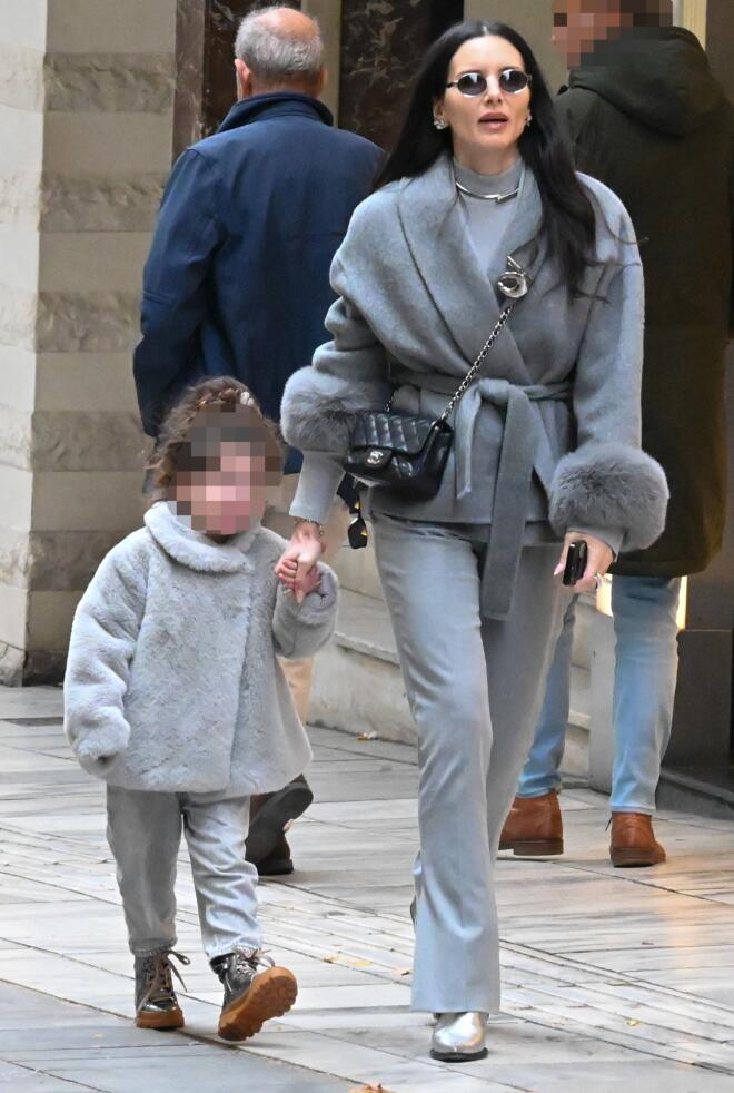 Τζώρτζια Βαϊνά: H matchy matchy εμφάνιση με την 5χρονη κόρη της στο κέντρο/ NDP