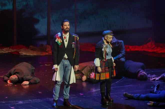 Δημήτρης Γκοτσόπουλος-Ελεωνόρα Ζουγανέλη στην επίσημη πρεμιέρα "Το μεγάλο μας τσίρκο"/ NDP ΑΝΔΡΕΑΣ ΝΙΚΟΛΑΡΕΑΣ