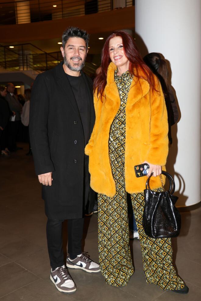 Άντζυ Ανδριτσοπούλου με τον σύζυγό της/ NDP ΑΝΔΡΕΑΣ ΝΙΚΟΛΑΡΕΑΣ