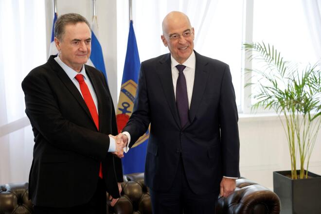 Η συνάντηση Δένδια - Κατζ στο Υπουργείο Εθνικής Άμυνας  