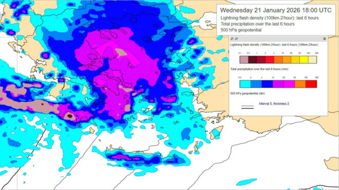 χάρτης βροχής 3