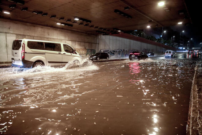 κακοκαιρια Αττική 1