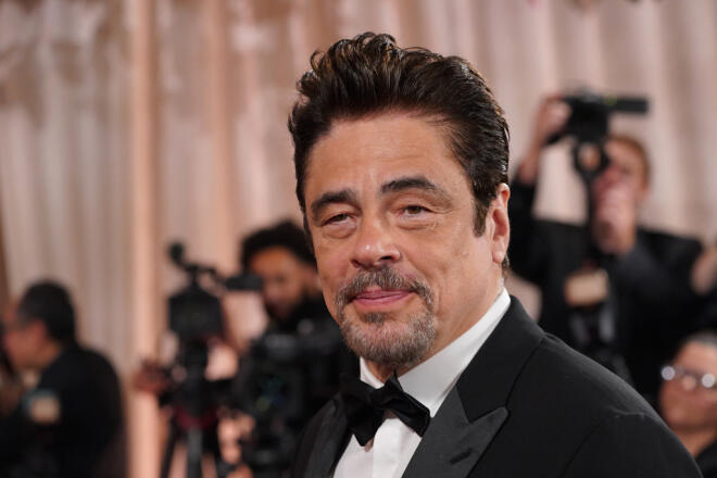Ο Benicio Del Toro στα πρόσφατα Golden Globes Awards στο Λος Άντζελες