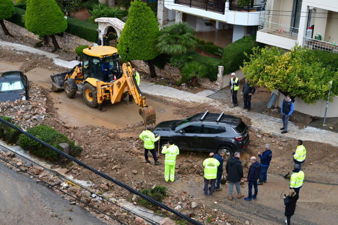 Άνω Γλυφάδα καταστροφές κακοκαιρία 3