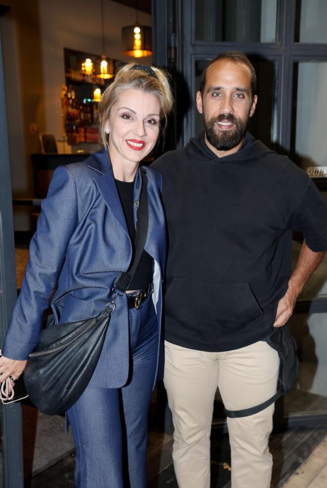 Η Ματίνα Νικολάου με τον πρώην σύντροφό της, Βασίλη Πορφυράκη / NDP Photo Agency - Ανδρέας Νικολαρέας