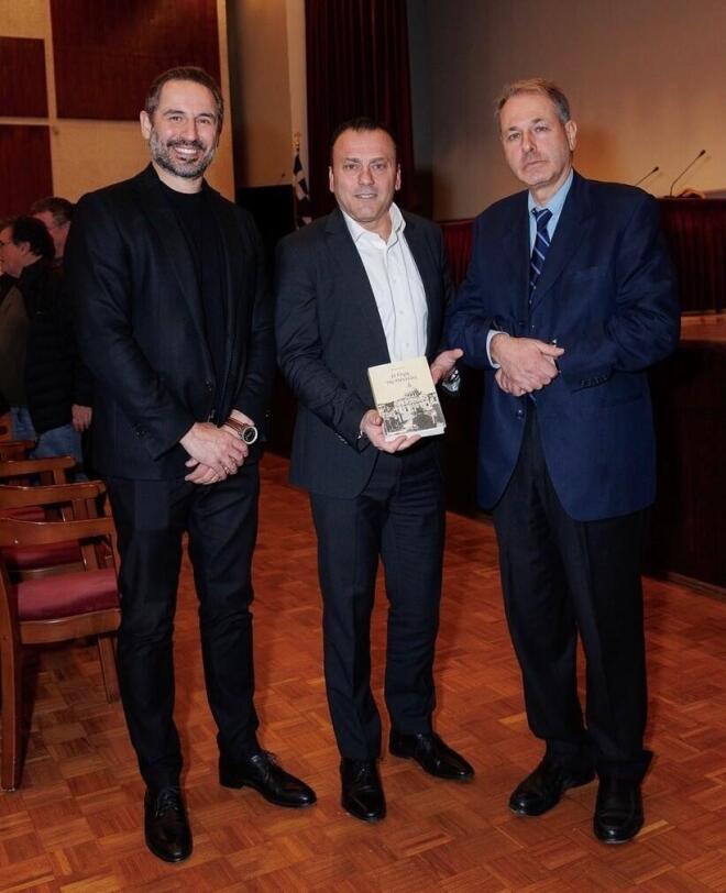 Πήτερ Καλλιφίδας: Στην παρουσίαση του βιβλίου του Η Όψη της Θύελλας