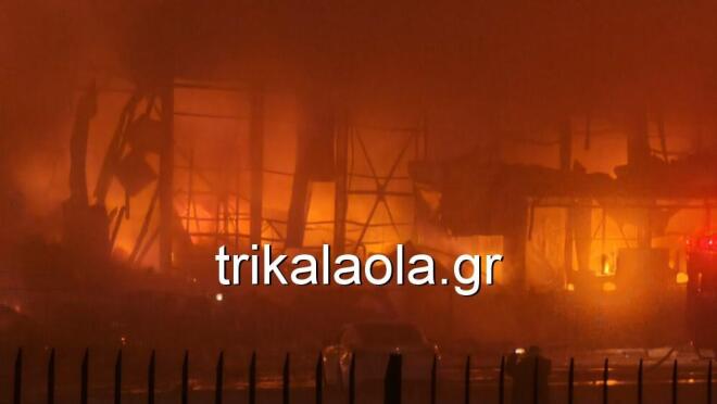 Πυρκαγιά σε εργοστάσιο μπισκότων