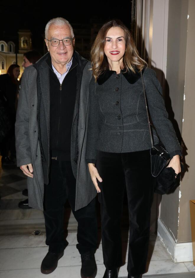 Γιάννης Πρετεντέρης: Σπάνια δημόσια εμφάνιση με τη σύζυγό του, Σάντρα