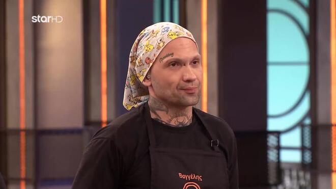 Ο Βαγγέλης αποχώρησε πρόωρα από το MasterChef