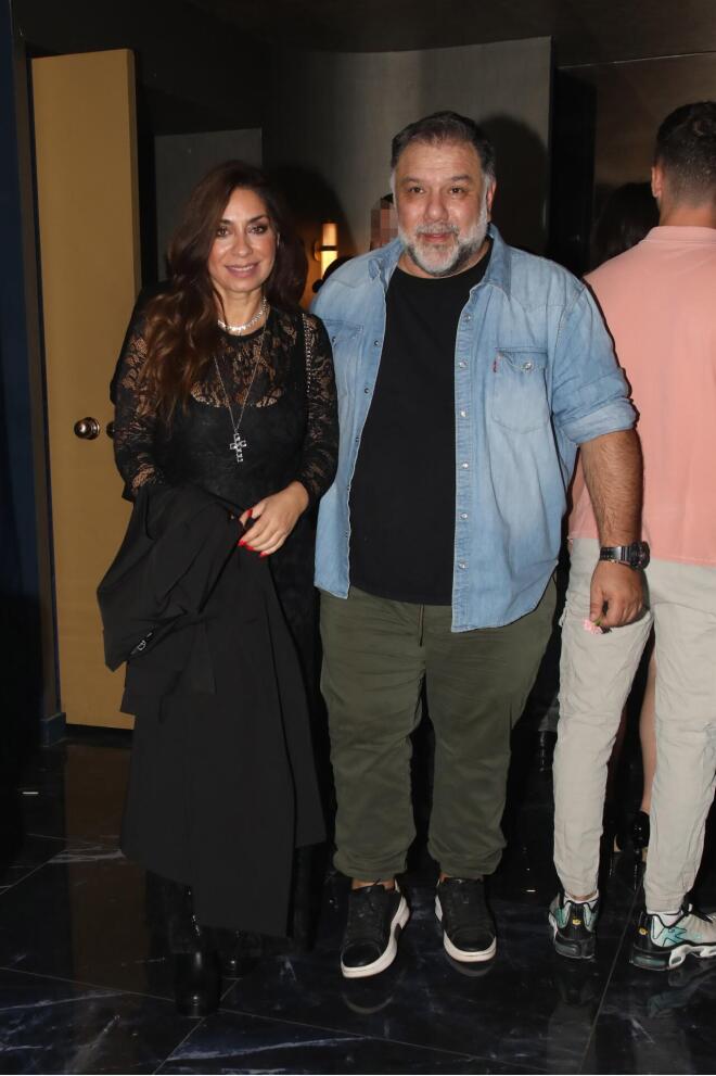 Ο Γρηγόρης Αρναούτογλου με τη σύντροφό του Νάνσυ Αντωνίου - NDP Photo