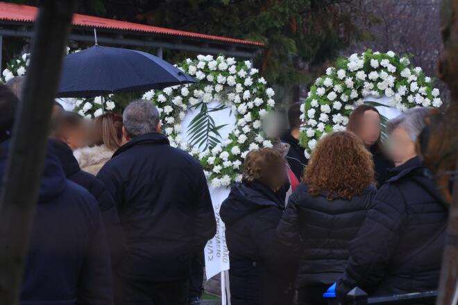 Κηδεία θύματος έκρηξης Βιολάντα