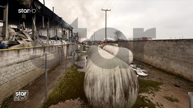 Φωτιά Βιολάντα: Το Star στο σημείο της τραγωδίας με τις δεξαμενές προπανίου