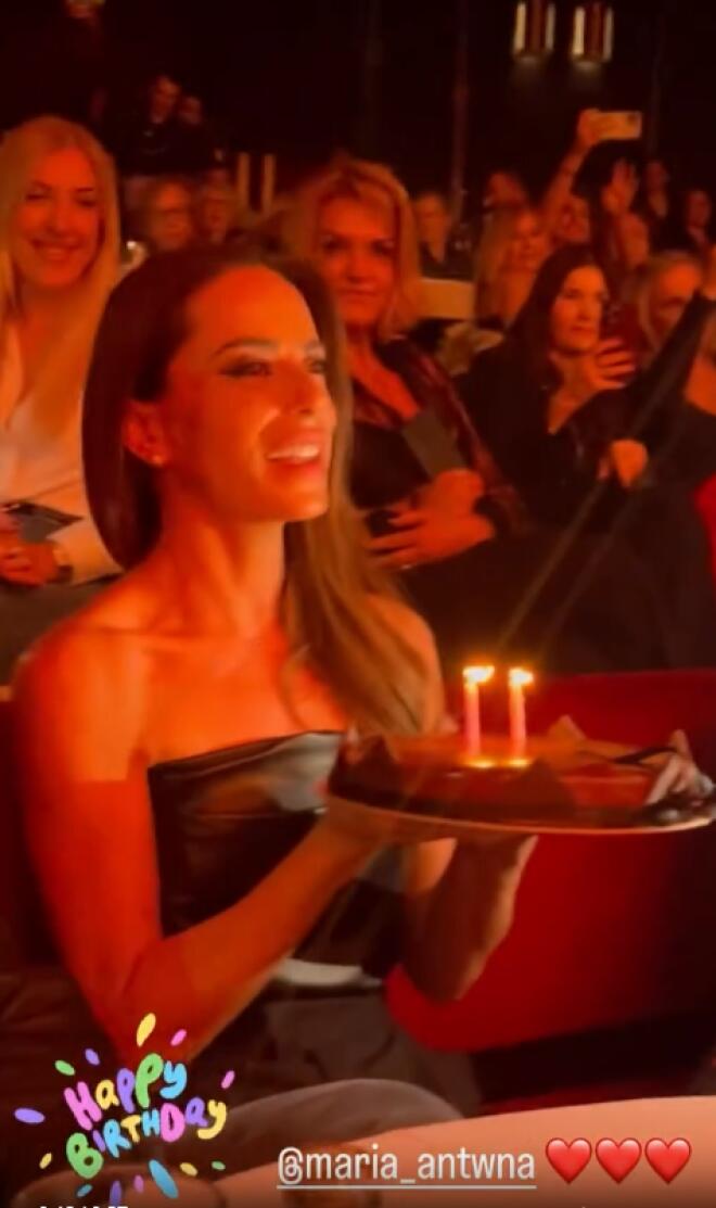 Μαρία Αντωνά: Γιόρτασε τα γενέθλιά της δίπλα στον Γιώργο Λιάγκα