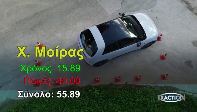 TractioN: Δείτε το Parking Challenge του Χρήστου Μοίρα - Πώς τα πήγε ο σεφ;