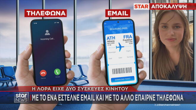 Τα δύο τηλέφωνα της Λόρα 