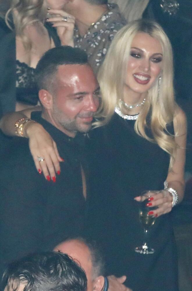 H Κωνσταντίνα Σπυροπούλο και ο Βασίλης Σταθοκωστόπουλος σε παλαιότερη έξοδό τους/ φωτογραφία από NDP