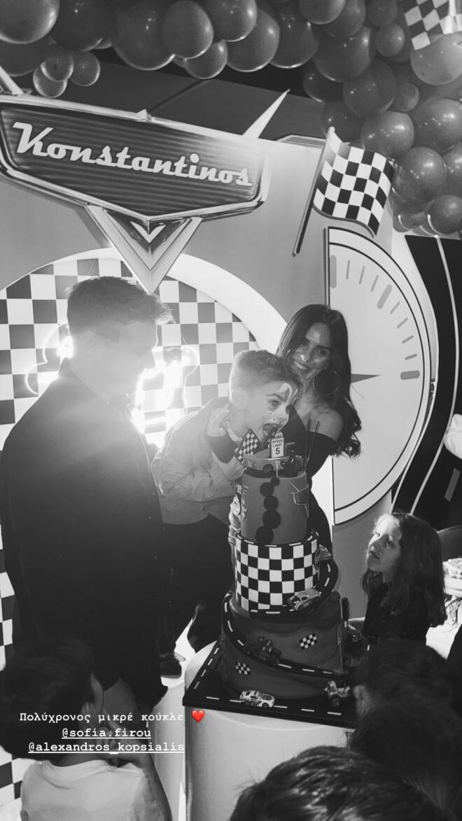 Αλέξανδρος Κοψιάλης – Σοφία Φυρού: To πάρτι υπερπαραγωγή για τον γιο τους