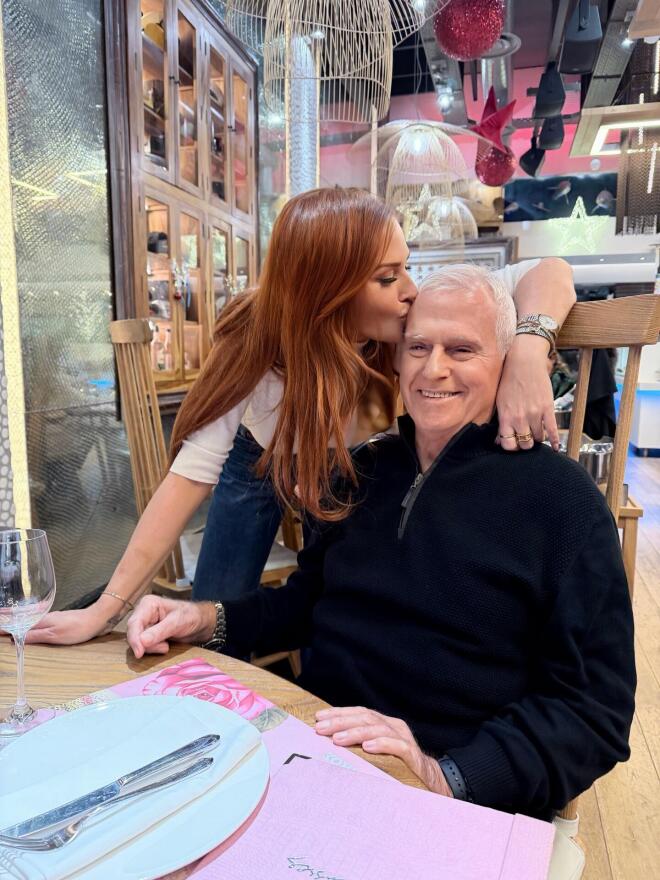 Σίσσυ Χρηστίδου: Οι τρυφερές ευχές στον πατέρα της για τα γενέθλιά του!