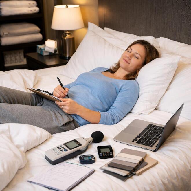 Θες να συνδυάσεις χαλάρωση και εργασία; Γίνε δοκιμαστής κρεβατιών - Η φωτογραφία είναι προϊός AI