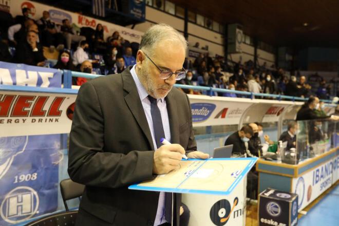 Ο Θανάσης Σκουρτόπουλος το 2018 ανέλαβε πρώτος προπονητής της Εθνικής/ φωτογραφία από eurokinissi.gr 