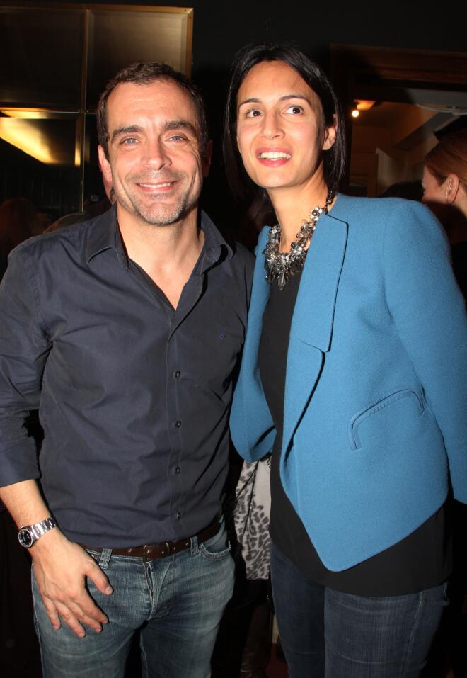 Ο Κωνσταντίνος Μαρκουλάκης με την Έρση Ξενάκη 