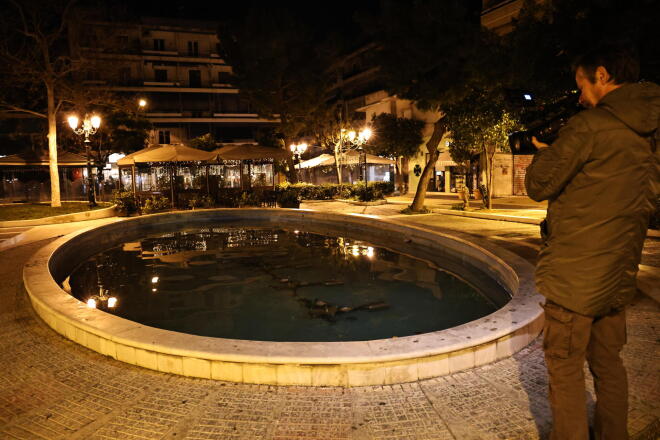 To σιντριβάνι, όπου έπεσε μέσα το κοριτσάκι στην Καλλιθέα - Eurokinissi