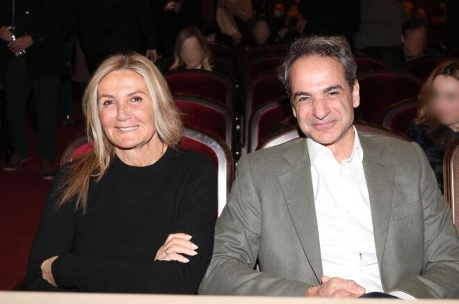 Κυριάκος Μητσοτάκης και Μαρέβα Γκραμπόφσκι Μητσοτάκη