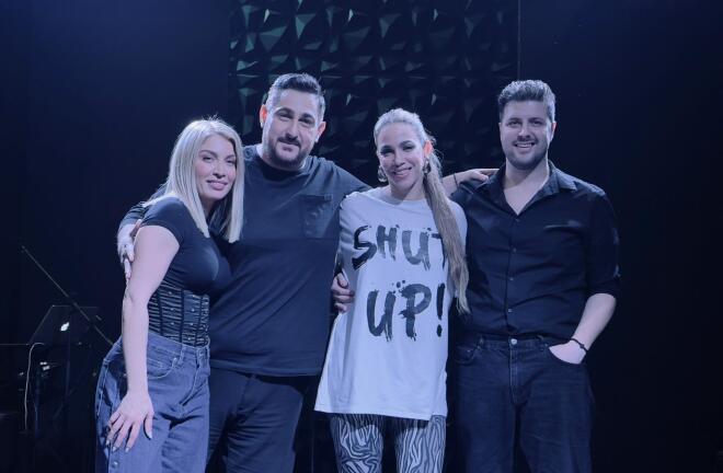 Κυανός, Στικούδη, Δανέζη & Νάζης: Στα backstage των προβών τους στο Bodega