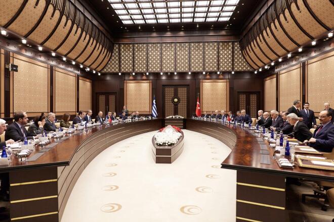 Η συνεδρίαση του Ανώτατου Συμβουλίου Ελλάδας - Τουρκίας στην ΄Άγκυρα 